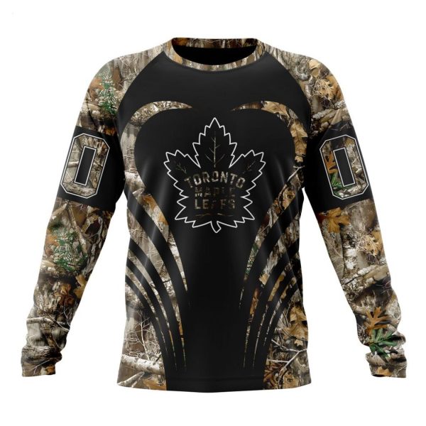 Personalized NHL Toronto Maple Leafs Special Camo Hunting Hoodie