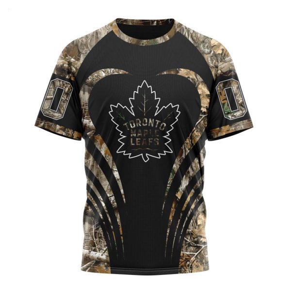 Personalized NHL Toronto Maple Leafs Special Camo Hunting Hoodie