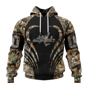 Personalized NHL Washington Capitals Special Camo Hunting Hoodie