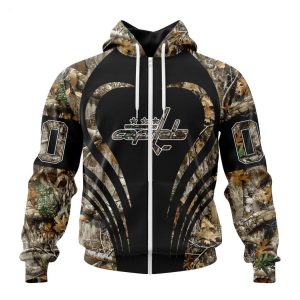 Personalized NHL Washington Capitals Special Camo Hunting Hoodie
