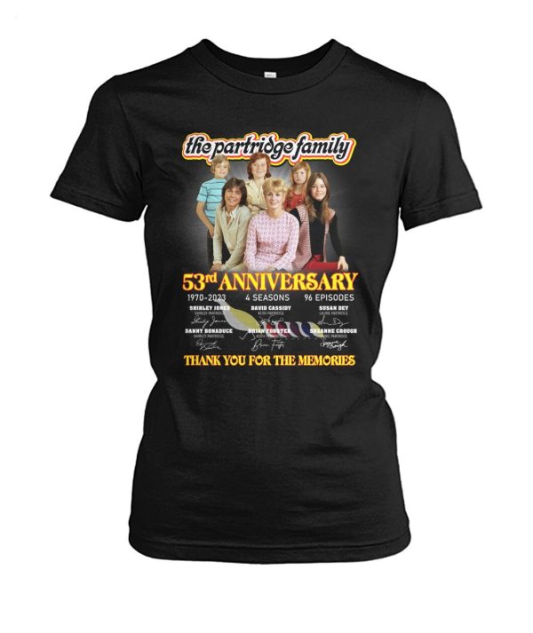 LIMITED EDITION The The Partridge Family 53rd Anniversary Thank You For The Memories T-Shirt