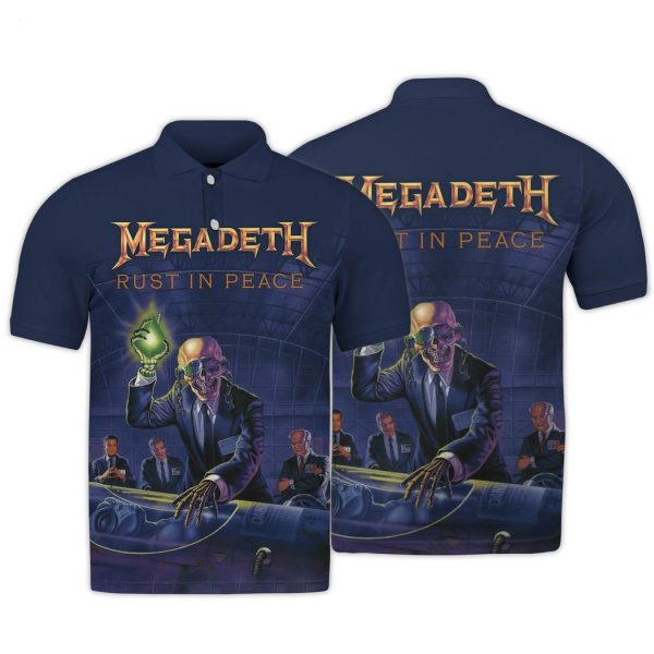 Fashion Megadeth Rock Band 3D T-Shirt