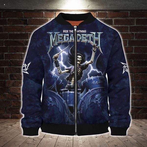 Megadeth Rock Band Countdown To Extinction 3D T-Shirt