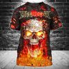 Megadeth Rock Band Killing Is My Business 3D T-Shirt