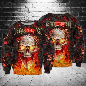 Megadeth Rock Band Holy Wars 3D T-Shirt