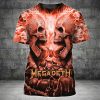 Megadeth Rock Band Killing Is My Business 3D T-Shirt