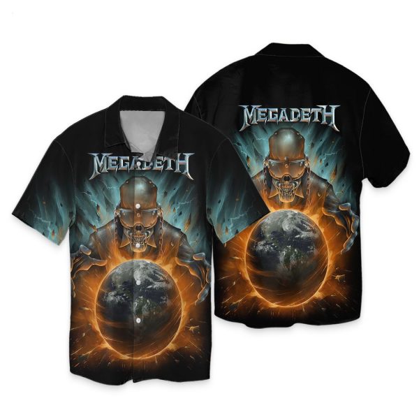 Megadeth Rock Band Rust In Peace Tour 3D T-Shirt