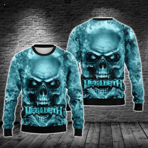 Megadeth Rock Band Vic Rattlehead 3D T-Shirt