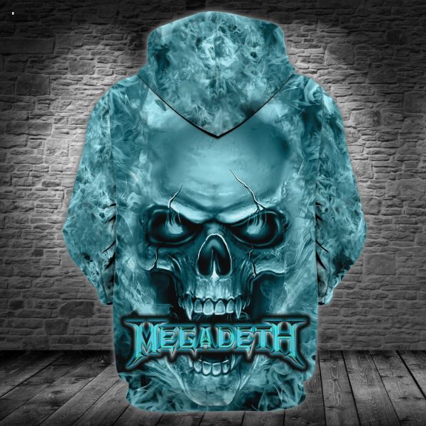 Megadeth Rock Band Vic Rattlehead 3D T-Shirt