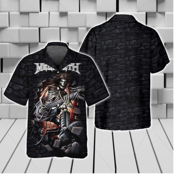 Megadeth Rock Band Wake Up Dead 3D T-Shirt