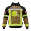 Personalized NFL Cincinnati Bengals Special Firefighter Uniform Design T-Shirt