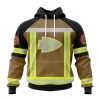 Personalized NFL Jacksonville Jaguars Special Firefighter Uniform Design T-Shirt