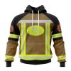 Personalized NFL Seattle Seahawks Special Firefighter Uniform Design T-Shirt