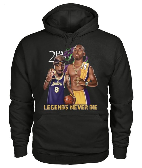 LIMITED EDITION 2Pac – Remember Me Kobe Bryant Lakers Legends Never Die T-Shirt