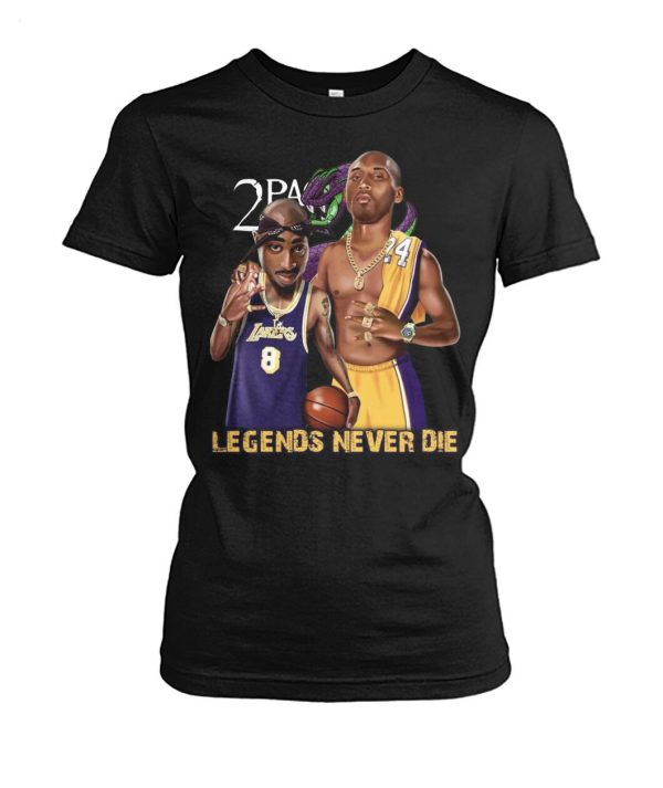 LIMITED EDITION 2Pac – Remember Me Kobe Bryant Lakers Legends Never Die T-Shirt