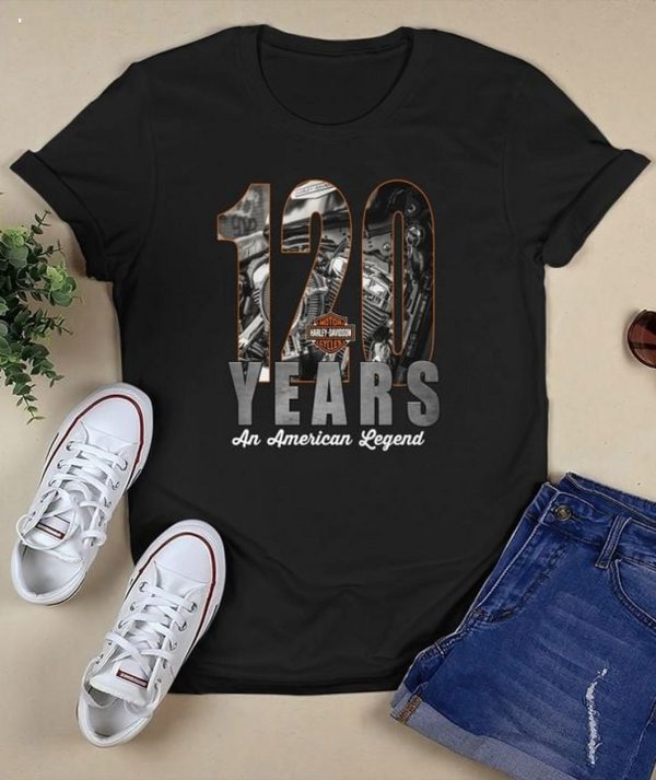 LIMITED EDITION Harley Davidson 120 Years An American Legend T-Shirt