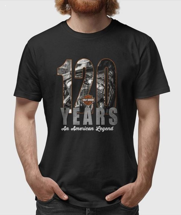 LIMITED EDITION Harley Davidson 120 Years An American Legend T-Shirt