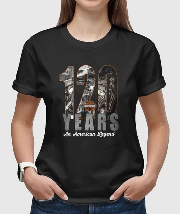 LIMITED EDITION Harley Davidson 120 Years An American Legend T-Shirt