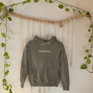 Embroidered Hoodie Spotify Code Music Playlist