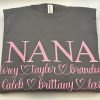 MAMA Center Embroidered Mothers Day Shirt