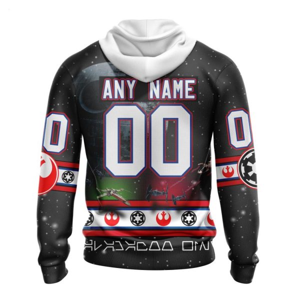 Personalized NHL Anaheim Ducks Special Star Wars Design Hoodie