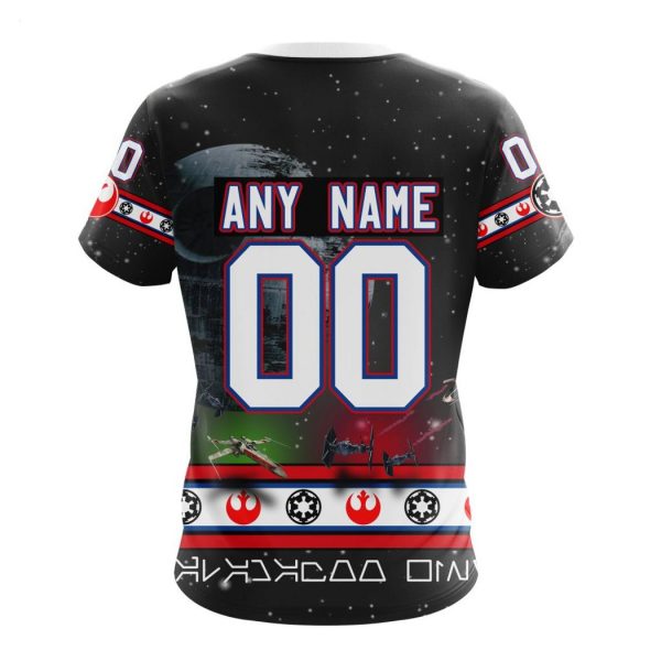 Personalized NHL Anaheim Ducks Special Star Wars Design Hoodie