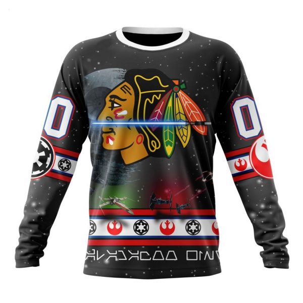 Personalized NHL Chicago Blackhawks Special Star Wars Design Hoodie