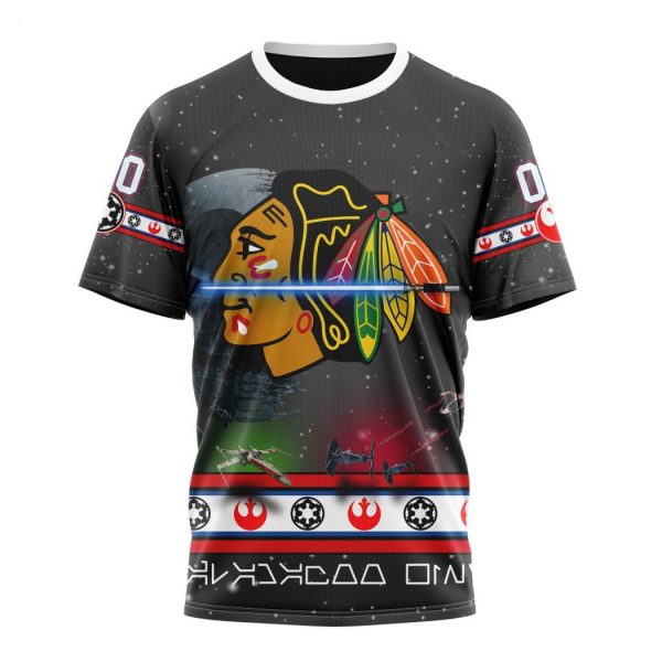 Personalized NHL Chicago Blackhawks Special Star Wars Design Hoodie