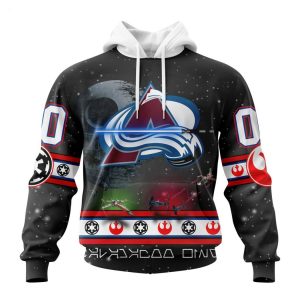 Personalized NHL Colorado Avalanche Special Star Wars Design Hoodie