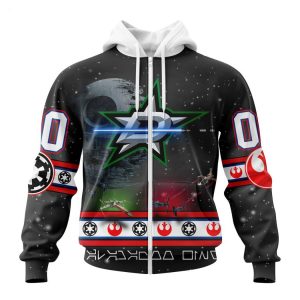 Personalized NHL Dallas Stars Special Star Wars Design Hoodie