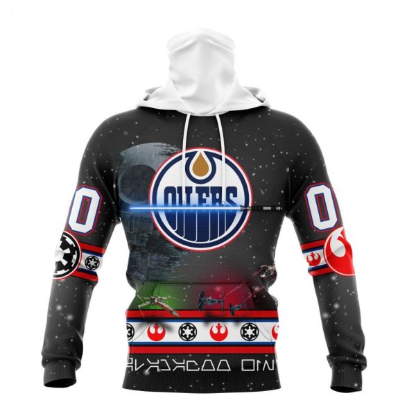 Personalized NHL Edmonton Oilers Special Star Wars Design Hoodie