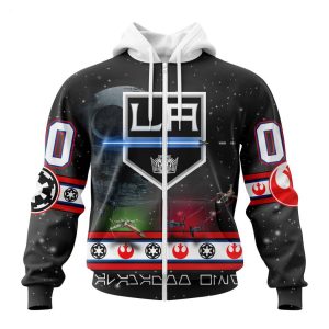 Personalized NHL Los Angeles Kings Special Star Wars Design Hoodie