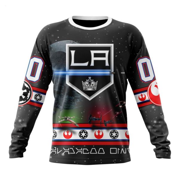 Personalized NHL Los Angeles Kings Special Star Wars Design Hoodie