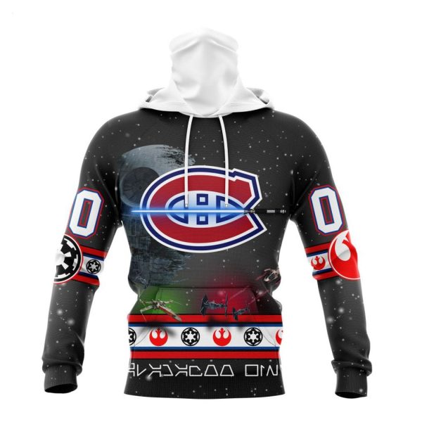 Personalized NHL Montreal Canadiens Special Star Wars Design Hoodie