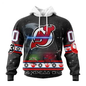 Personalized NHL New Jersey Devils Special Star Wars Design Hoodie