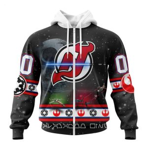 Personalized NHL New Jersey Devils Special Star Wars Design Hoodie