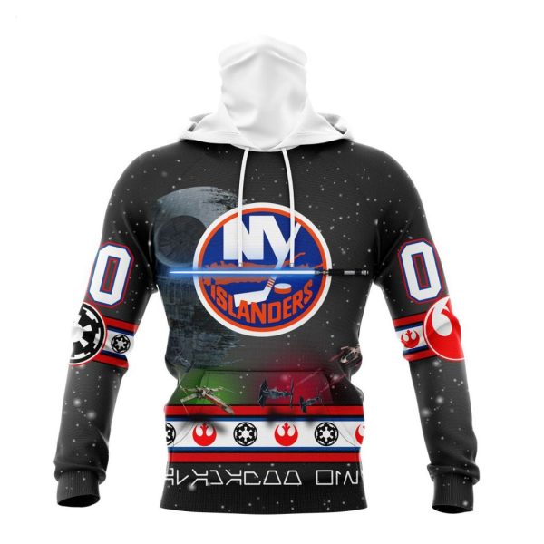 Personalized NHL New York Islanders Special Star Wars Design Hoodie