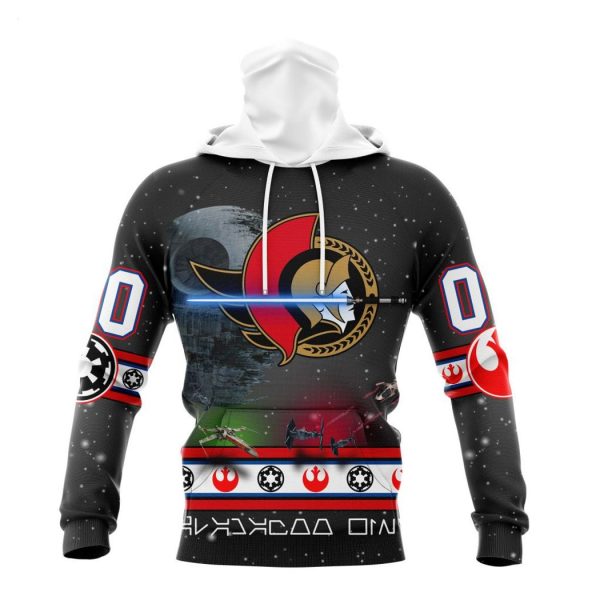 Personalized NHL Ottawa Senators Special Star Wars Design Hoodie