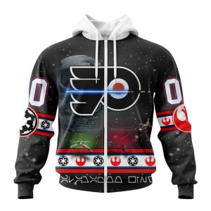 Personalized NHL Philadelphia Flyers Special Star Wars Design Hoodie