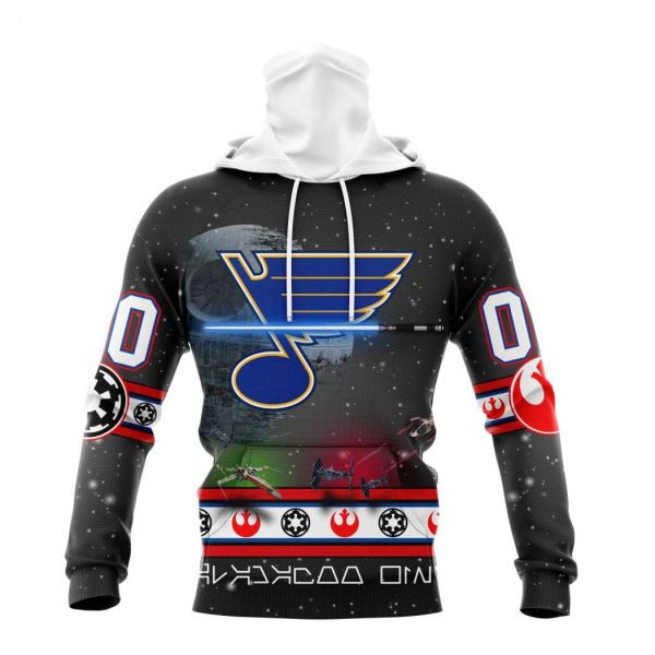 Personalized NHL St. Louis Blues Special Star Wars Design Hoodie