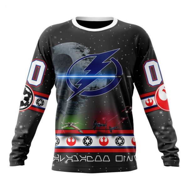 Personalized NHL Tampa Bay Lightning Special Star Wars Design Hoodie