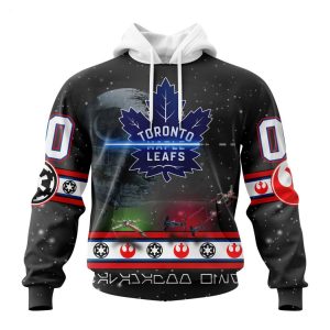 Personalized NHL Toronto Maple Leafs Special Star Wars Design Hoodie