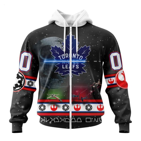 Personalized NHL Toronto Maple Leafs Special Star Wars Design Hoodie