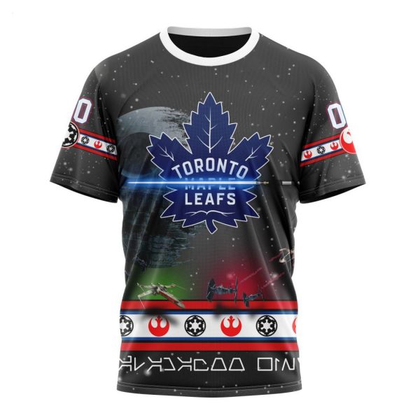 Personalized NHL Toronto Maple Leafs Special Star Wars Design Hoodie