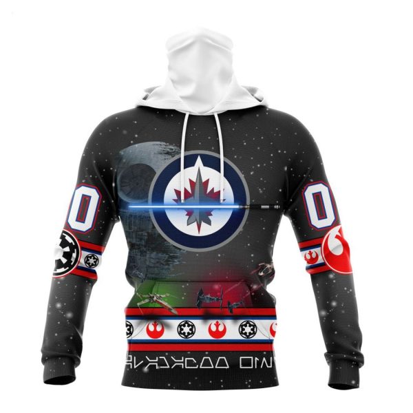 Personalized NHL Winnipeg Jets Special Star Wars Design Hoodie