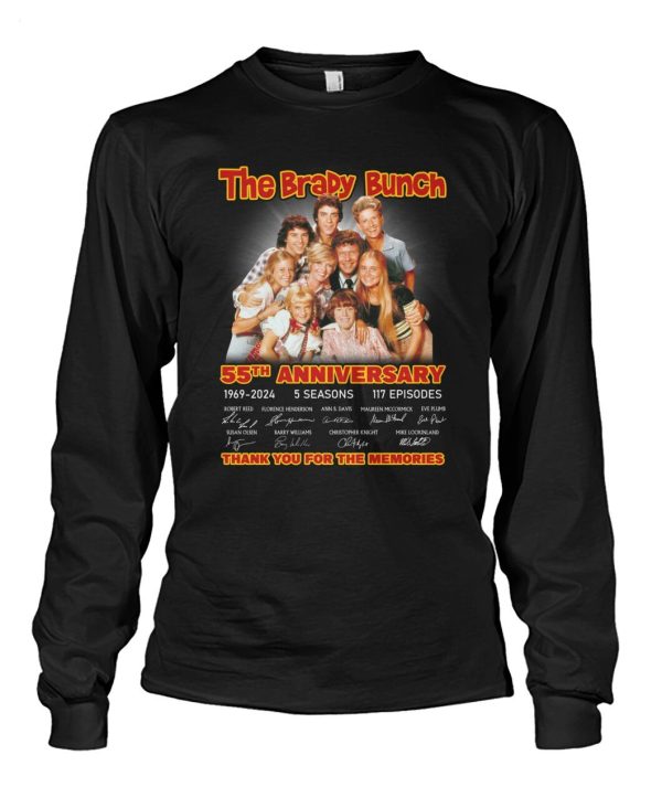 The Brady Bunch 55th Anniversary 1969 – 2024 Thank You For The Memories T-Shirt – Limited Edition