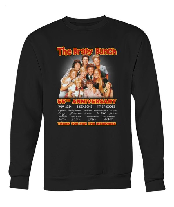 The Brady Bunch 55th Anniversary 1969 – 2024 Thank You For The Memories T-Shirt – Limited Edition