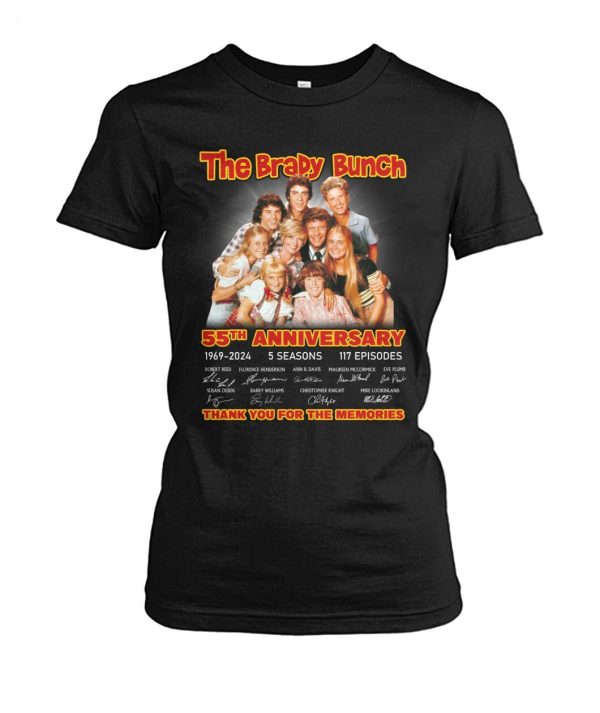 The Brady Bunch 55th Anniversary 1969 – 2024 Thank You For The Memories T-Shirt – Limited Edition