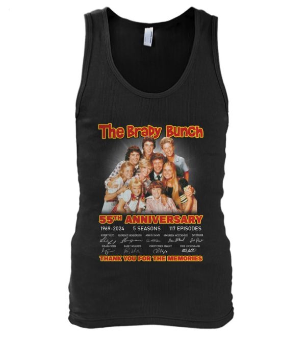 The Brady Bunch 55th Anniversary 1969 – 2024 Thank You For The Memories T-Shirt – Limited Edition