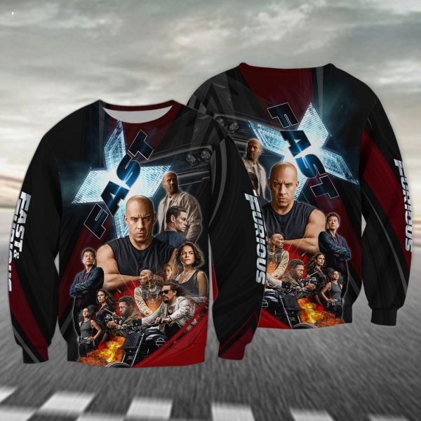 Passion Movie Fast & the Furious T Shirt Menwomen 3D all over Printed T-shirts Casual